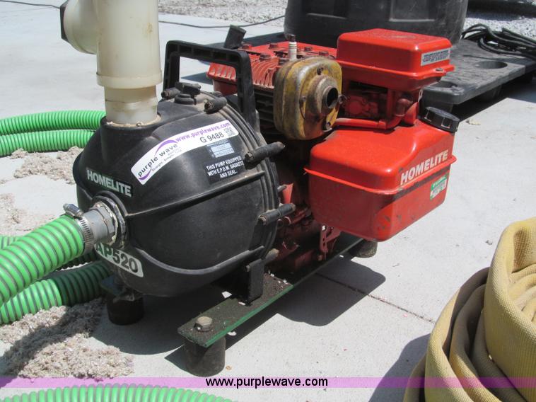 image for item G9488 Centrifugal pump and Craftsman generator