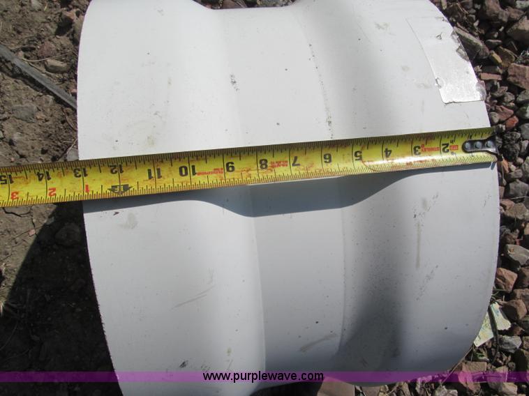 image for item G9491 18" PVC pipe T-fitting and couplers