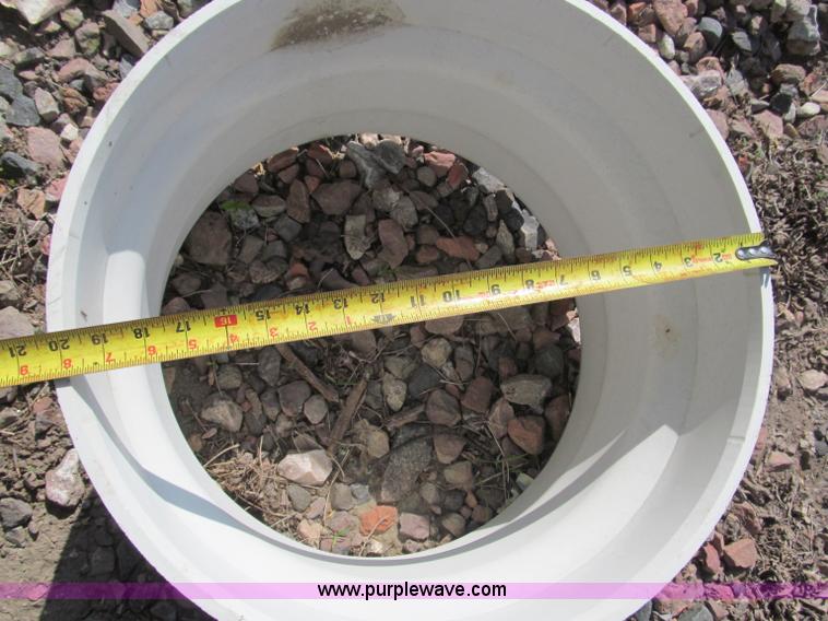 image for item G9491 18" PVC pipe T-fitting and couplers