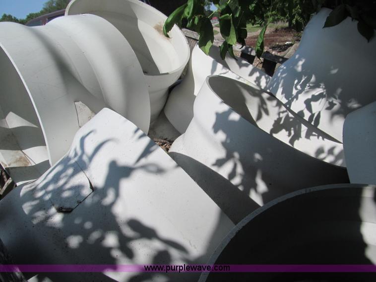 image for item G9491 18" PVC pipe T-fitting and couplers