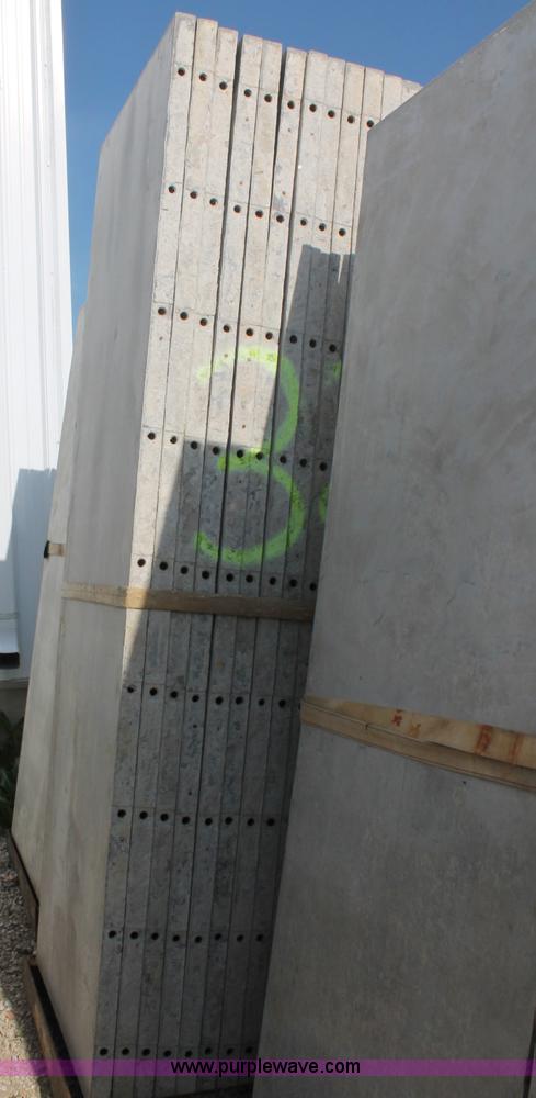 image for item O9256 (54) 9' x 36" Western aluminum concrete forms