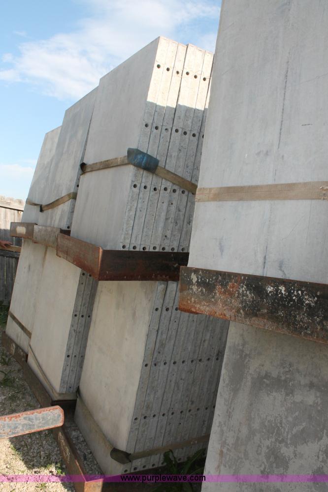 image for item O9260 (157) 4' x 36" Western aluminum concrete forms