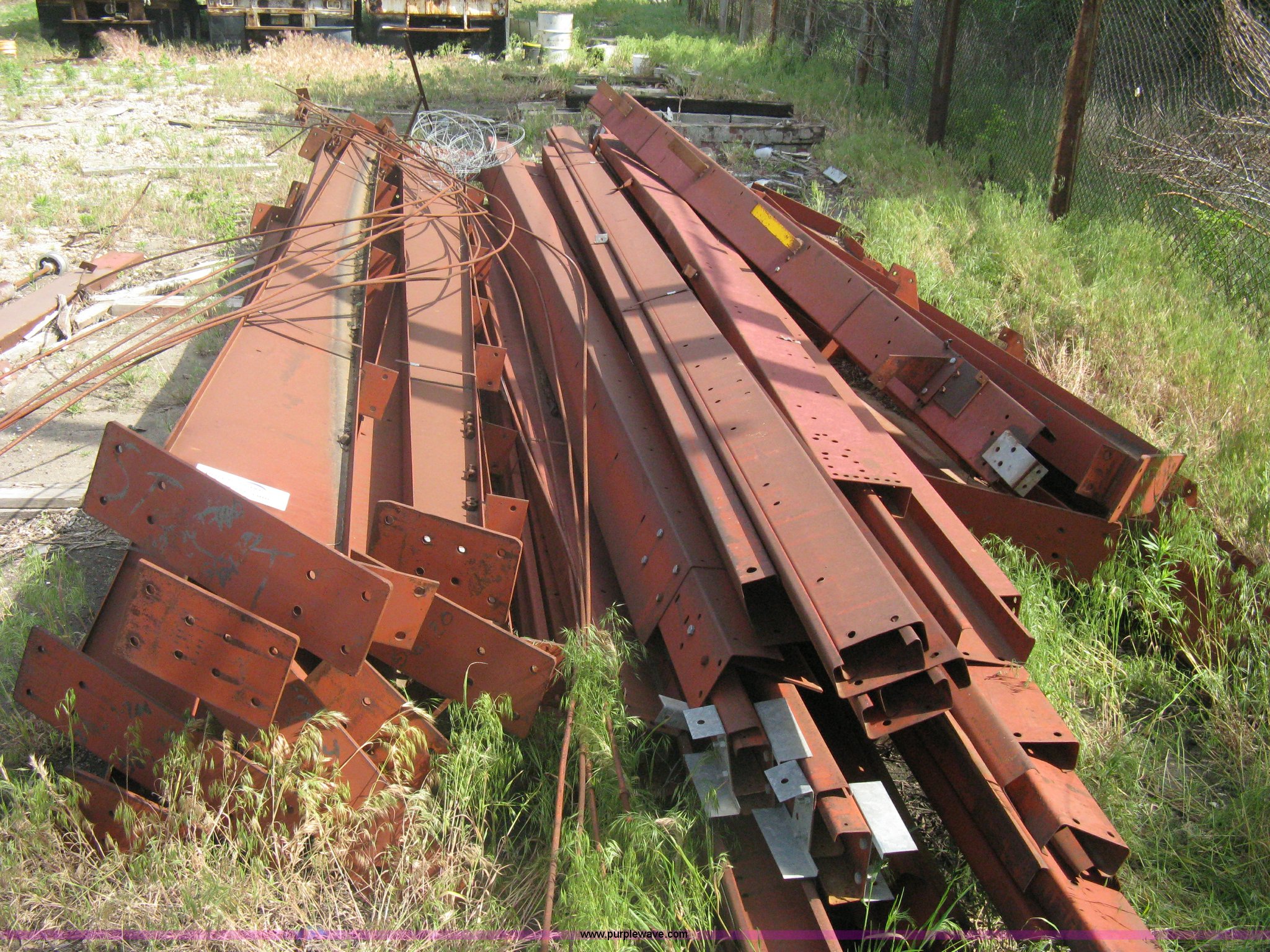 Freespan red iron commercial building framework in Wichita, KS Item