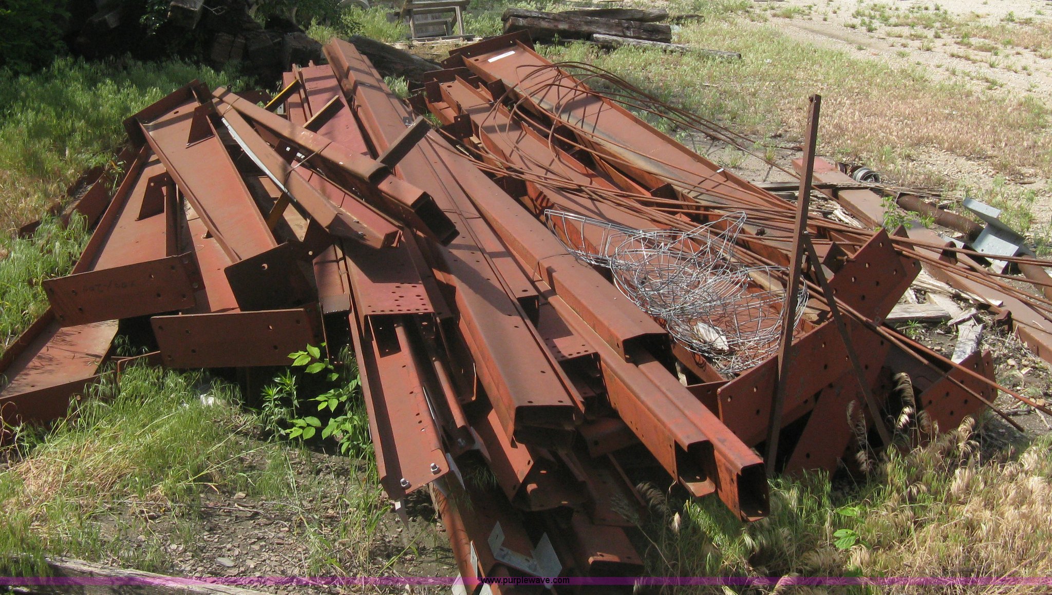 Freespan red iron commercial building framework in Wichita, KS Item