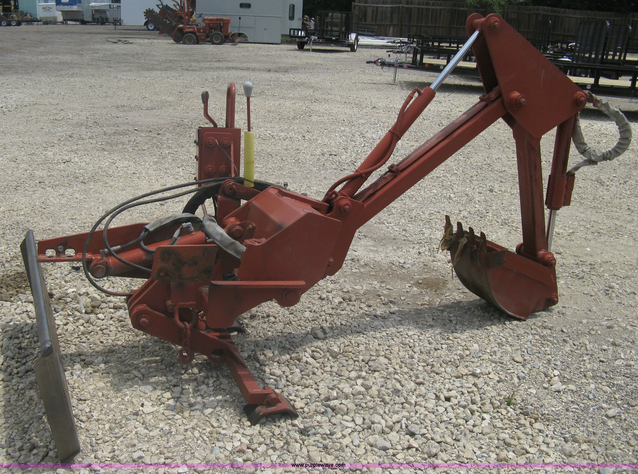 Ditch Witch A221 backhoe attachment in Wichita, KS Item A6378 sold