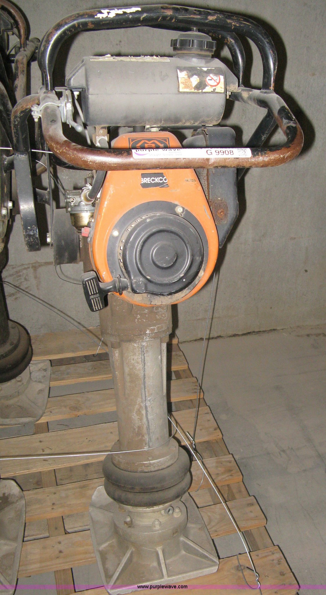 MBW jumping jack plate compactor in Wichita, KS Item G9908 sold