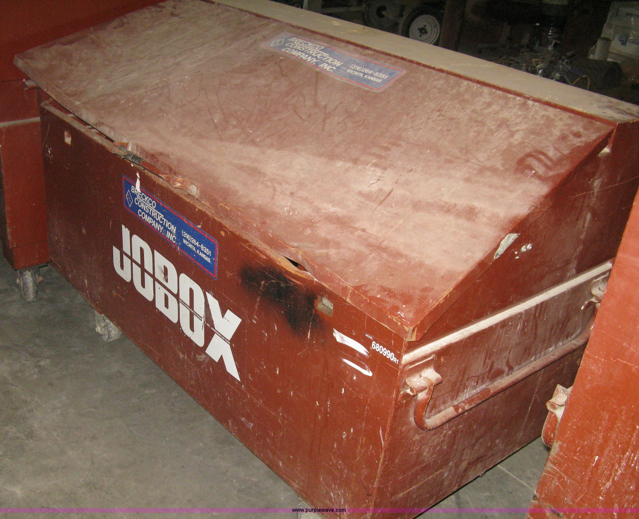 (2) Jobox roll around tool boxes in Wichita, KS Item G9920 sold