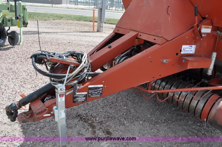 image for item A5903 2000 Hesston 4910 big square baler