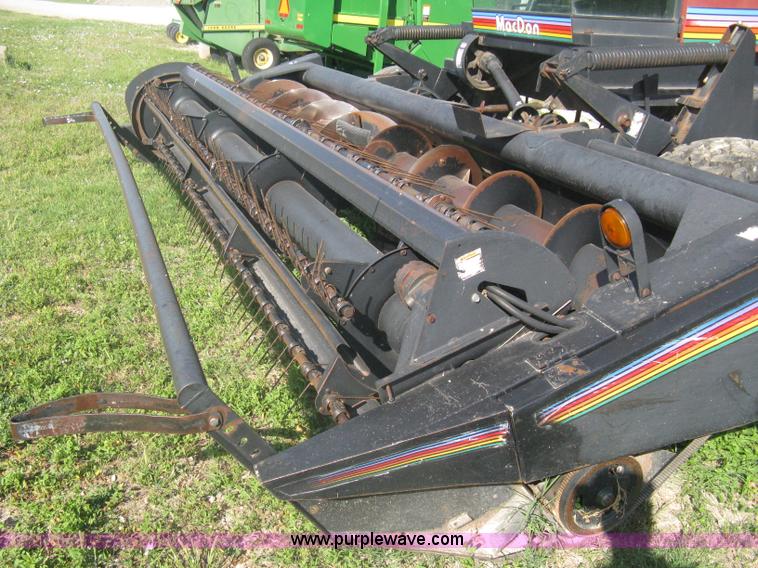 image for item A6383 1994 Mac Don Turbo 9000 self propelled swather