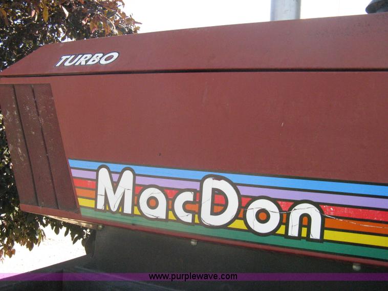 image for item A6383 1994 Mac Don Turbo 9000 self propelled swather