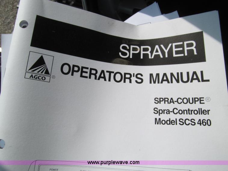 image for item D3223 2007 AGCO SpraCoupe 4655 sprayer