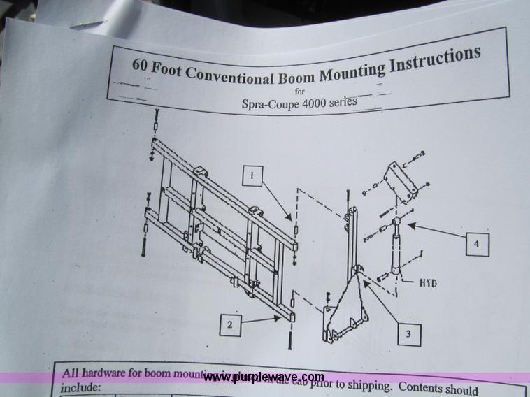 image for item D3223 2007 AGCO SpraCoupe 4655 sprayer