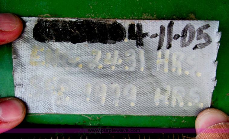 image for item D3227 1991 John Deere 9600 RWA combine