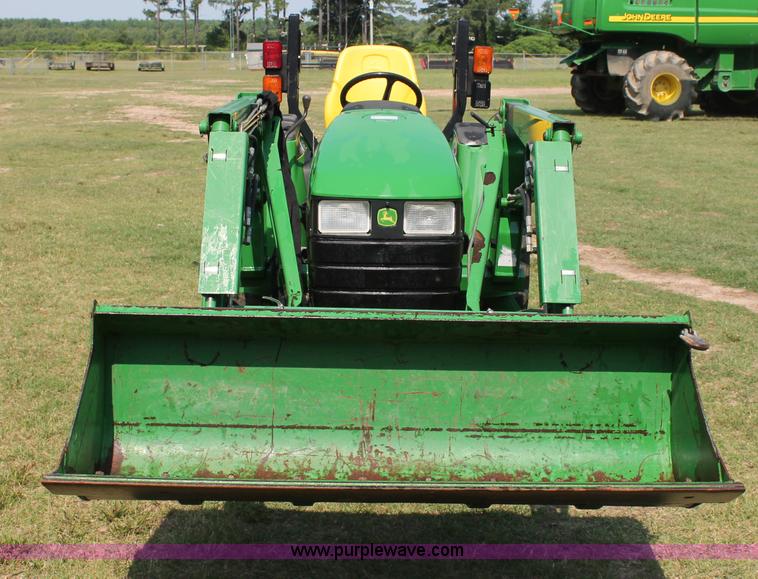 image for item D3238 2003 John Deere 4310 MFWD tractor