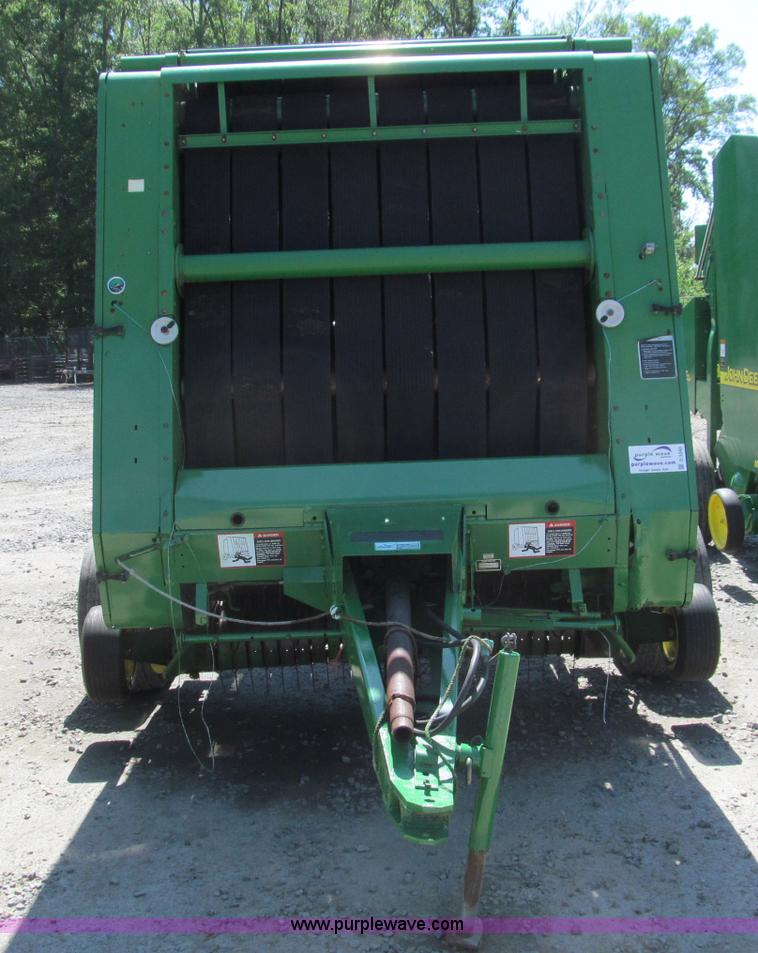 image for item D3242 1993 John Deere 535 round baler