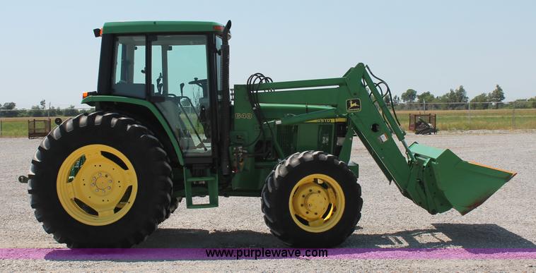 image for item D3246 2001 John Deere 6410 MFWD tractor