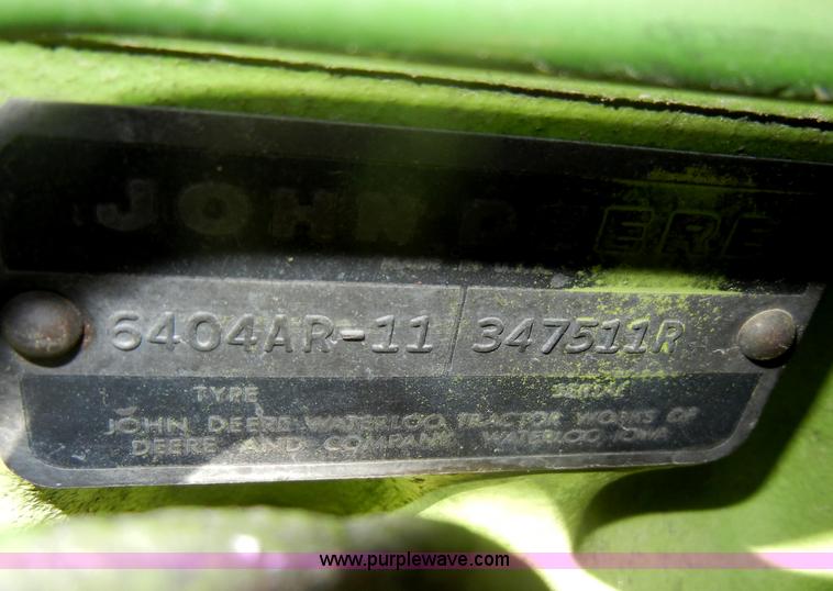 image for item D4074 1973 John Deere 4630 tractor