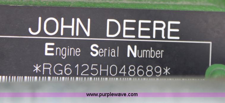 image for item D5032 2005 John Deere 9220 4WD tractor