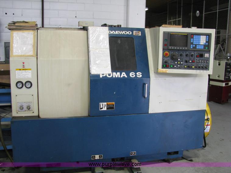 image for item B1265 Daiwoo Puma 6S CNC lathe