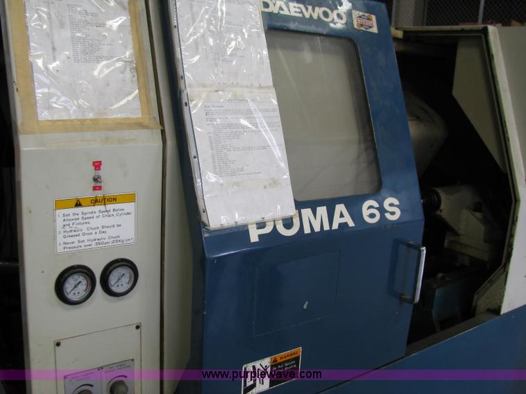 image for item B1265 Daiwoo Puma 6S CNC lathe