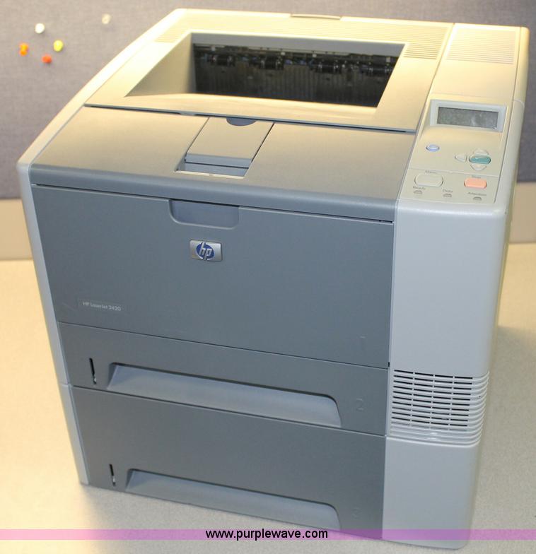 image for item B1298 (2) Hewlett Packard LaserJet 2420 printer