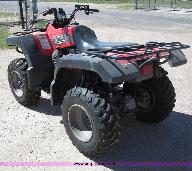 image for item B3202 2001 Yamaha Grizzly 600 ATV