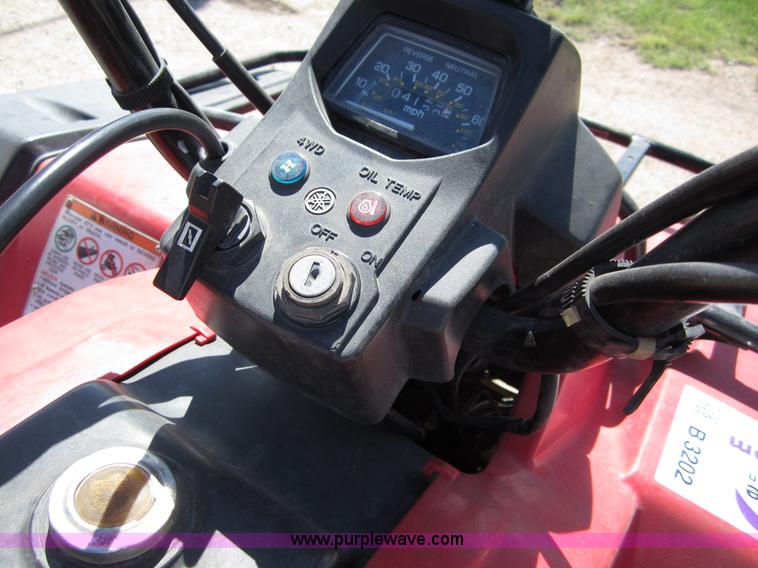 image for item B3202 2001 Yamaha Grizzly 600 ATV