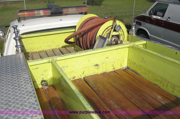 image for item B3233 1975 Dodge W30 mini pumper fire truck