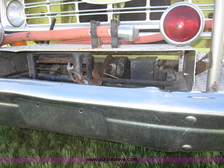 image for item B3233 1975 Dodge W30 mini pumper fire truck