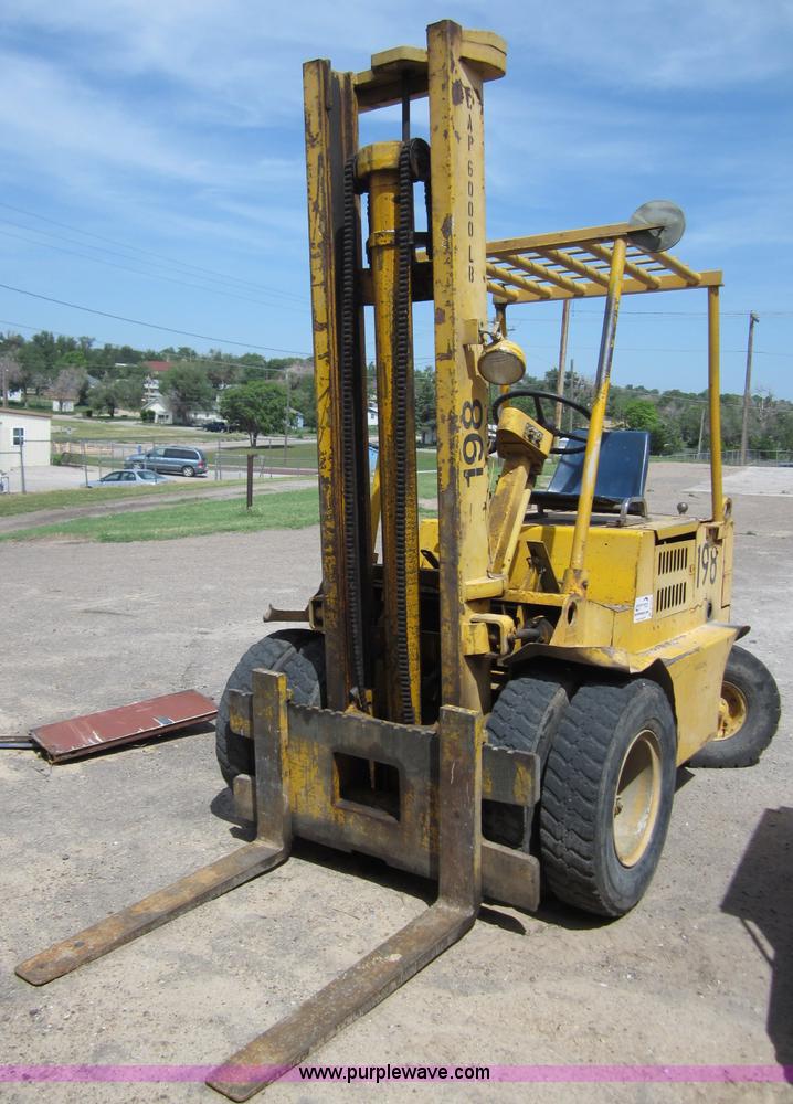image for item B3257 Baker 6,000 lb forklift