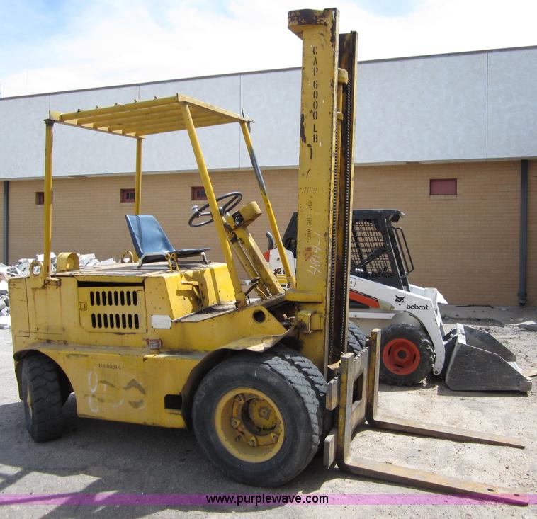 image for item B3257 Baker 6,000 lb forklift
