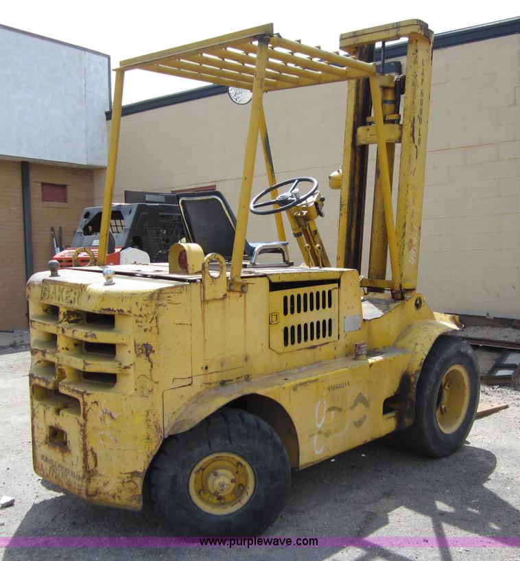 image for item B3257 Baker 6,000 lb forklift