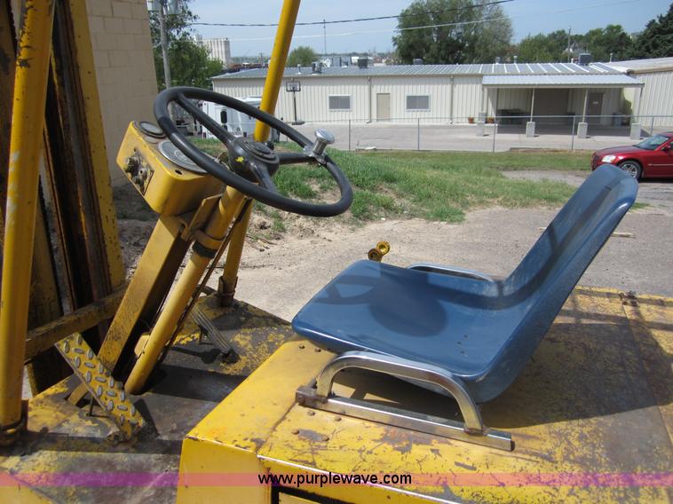 image for item B3257 Baker 6,000 lb forklift