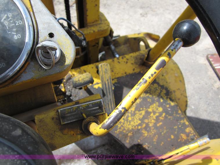image for item B3257 Baker 6,000 lb forklift