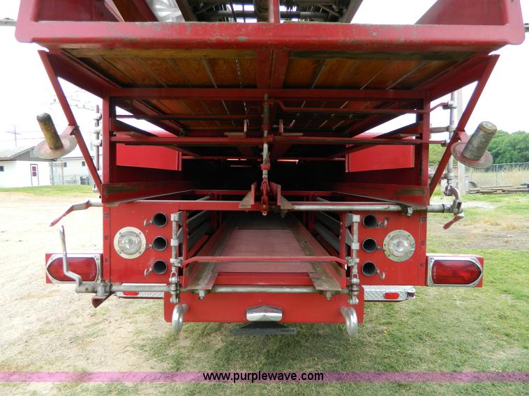 image for item B3672 1973 American LaFrance 100' ladder truck