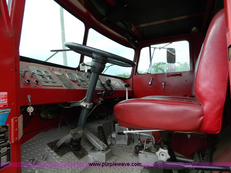 image for item B3672 1973 American LaFrance 100' ladder truck