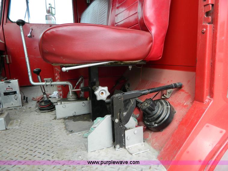 image for item B3672 1973 American LaFrance 100' ladder truck