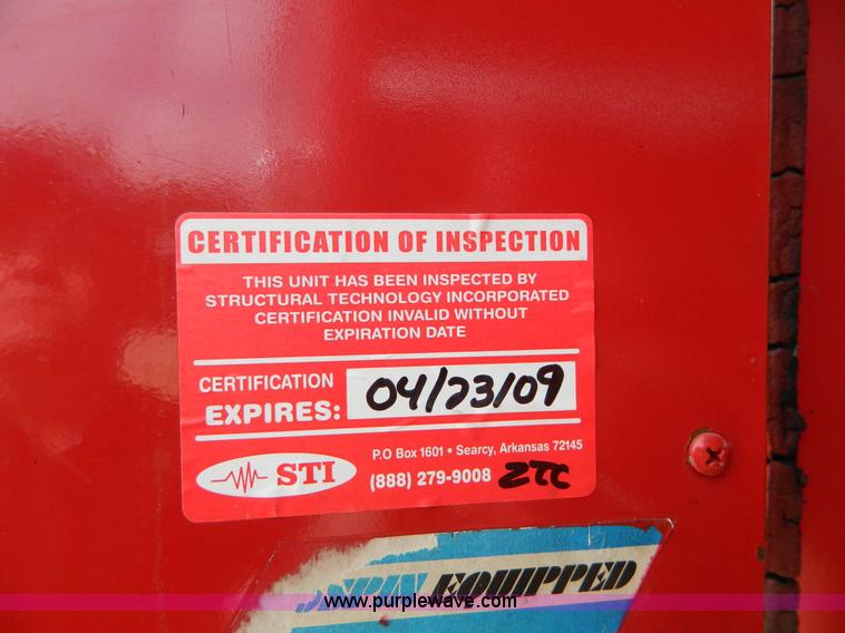 image for item B3672 1973 American LaFrance 100' ladder truck