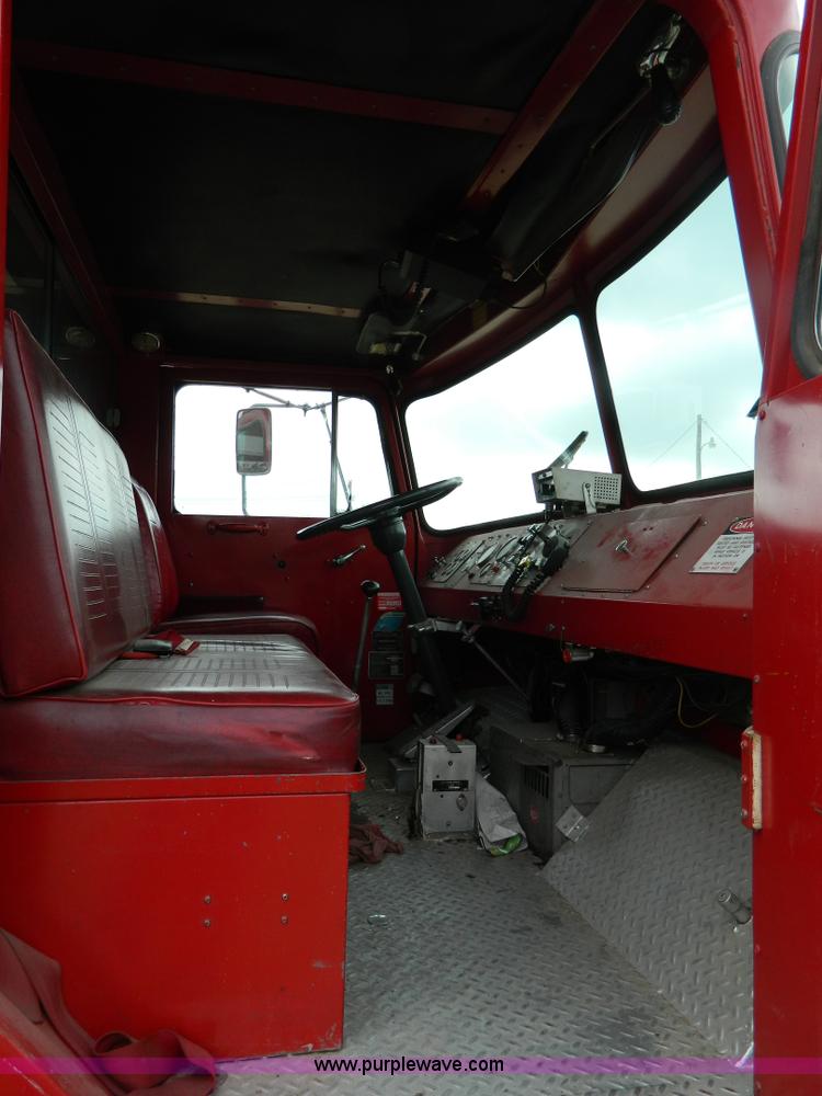 image for item B3672 1973 American LaFrance 100' ladder truck