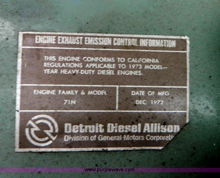 image for item B3672 1973 American LaFrance 100' ladder truck