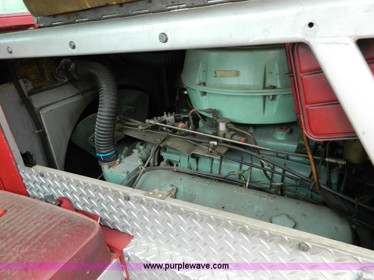 image for item B3672 1973 American LaFrance 100' ladder truck