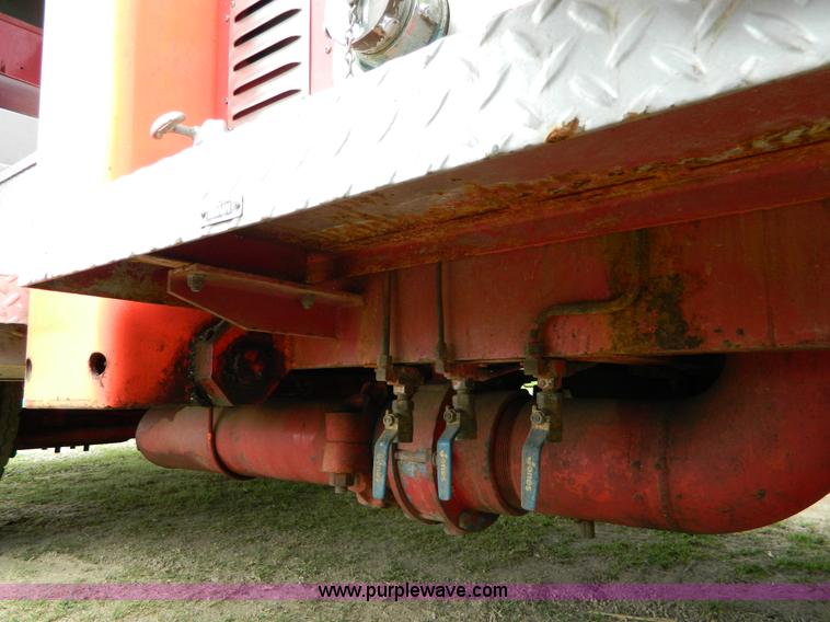 image for item B3672 1973 American LaFrance 100' ladder truck