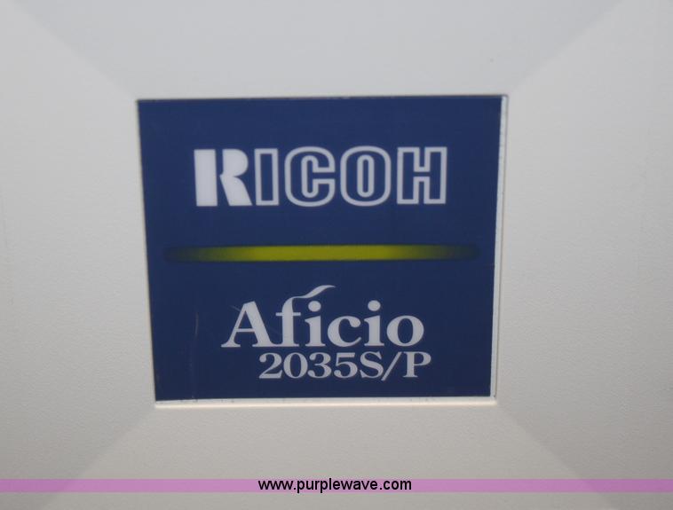 image for item B6747 Ricoh Aficio 2035 S/P copy machine