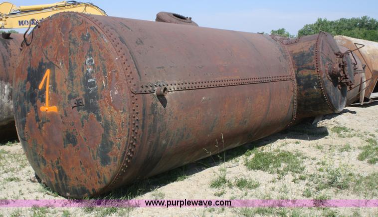 image for item B6779 32'L x 6.5'W steel tank