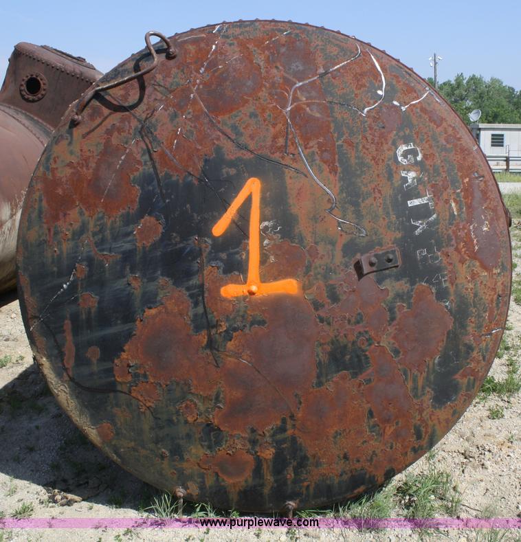 image for item B6779 32'L x 6.5'W steel tank