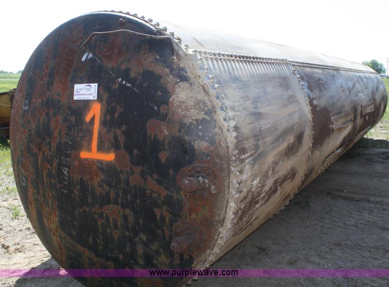 image for item B6779 32'L x 6.5'W steel tank