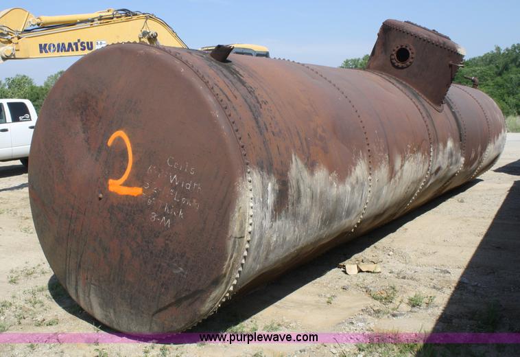 image for item B6780 32'L x 6.5'W steel tank