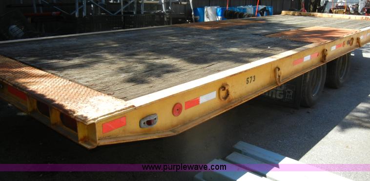 image for item D4078 1986 Load King 92TT 24' tip construction trailer