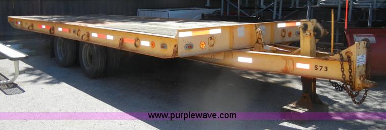 image for item D4078 1986 Load King 92TT 24' tip construction trailer