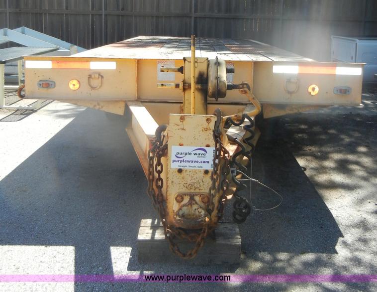 image for item D4078 1986 Load King 92TT 24' tip construction trailer